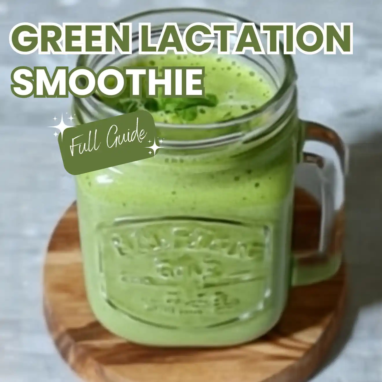 Powerhouse Green Lactation Smoothie: Fuel Your Postpartum Journey